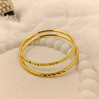 Facet Bangle Set