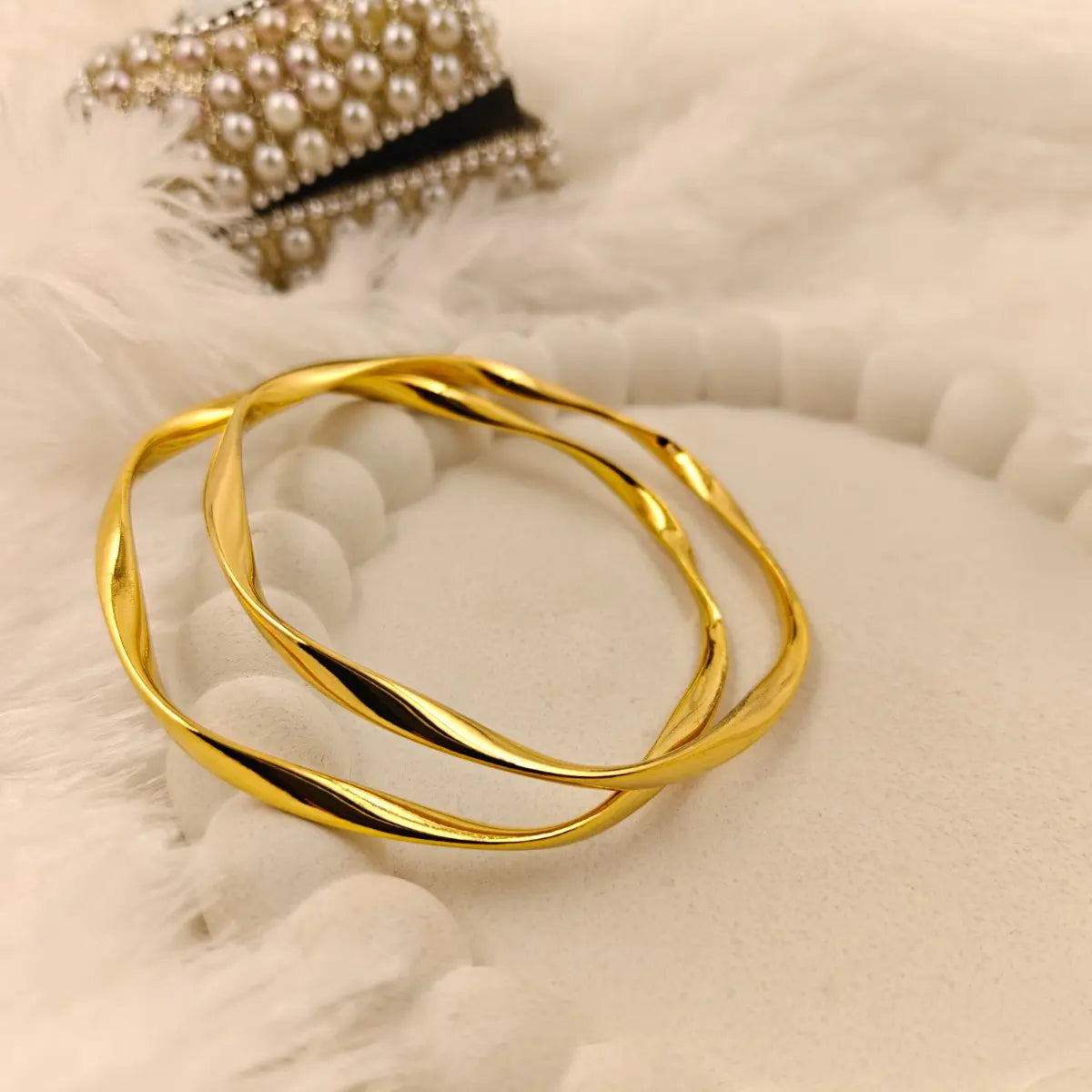 Twisted Bangle Set
