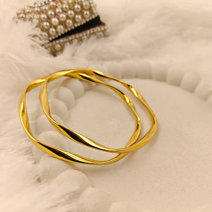 Twisted Bangle Set