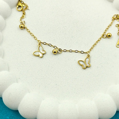 Golden Butterfly Bracelet
