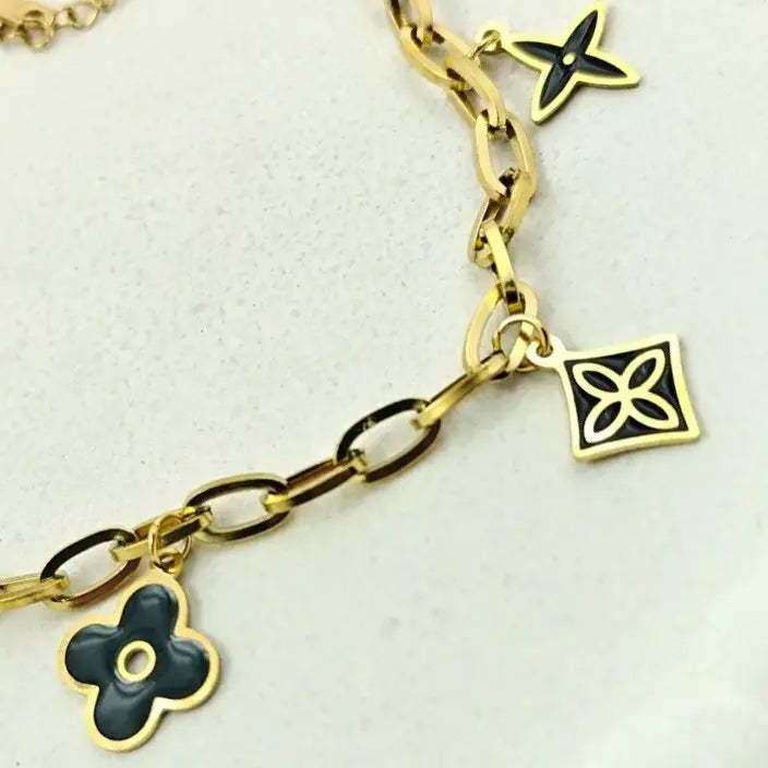 Fearless Charm Statement Bracelet