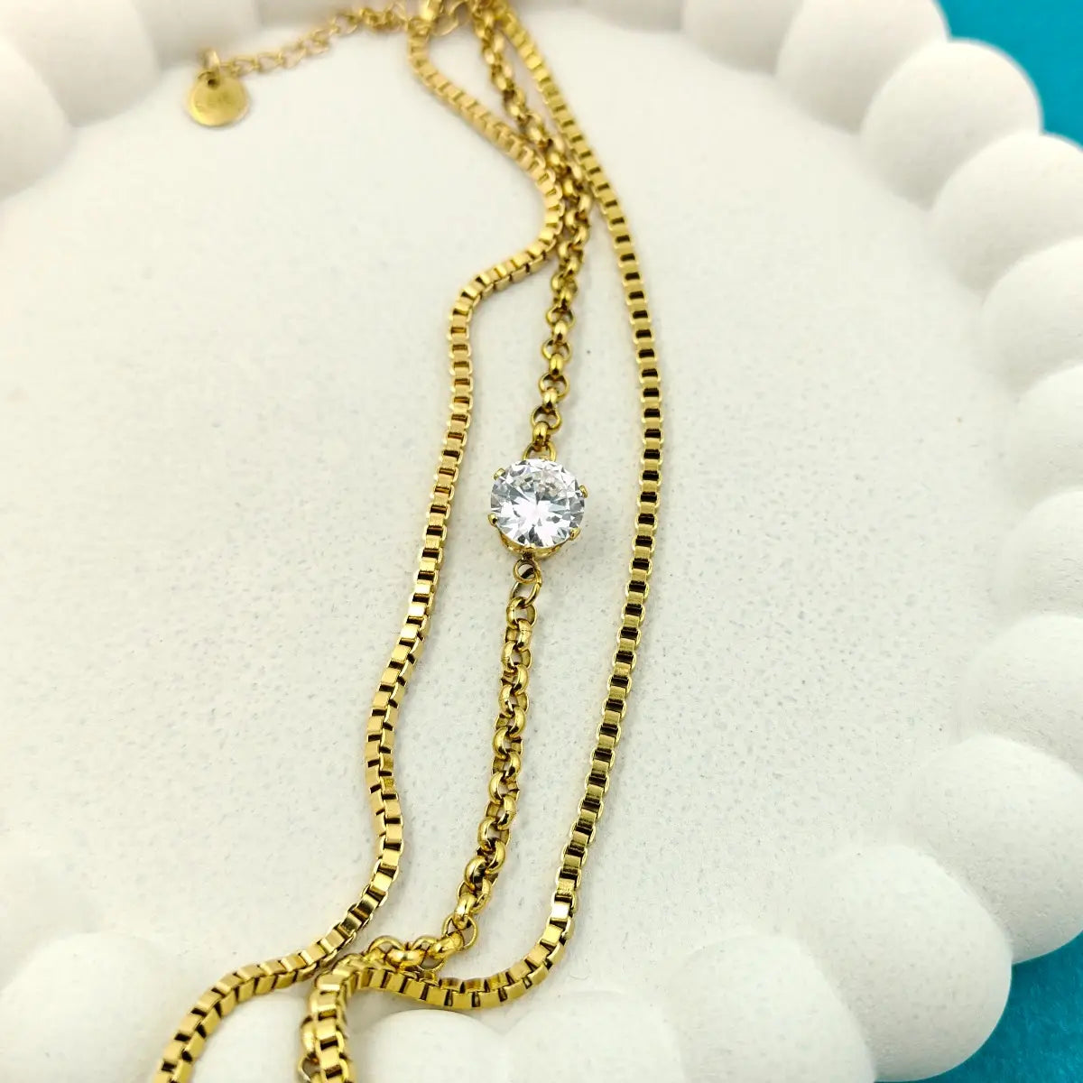 Dazzling Solitaire Bracelet