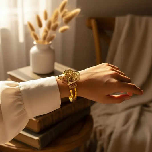 Elegance Bloom Bangle