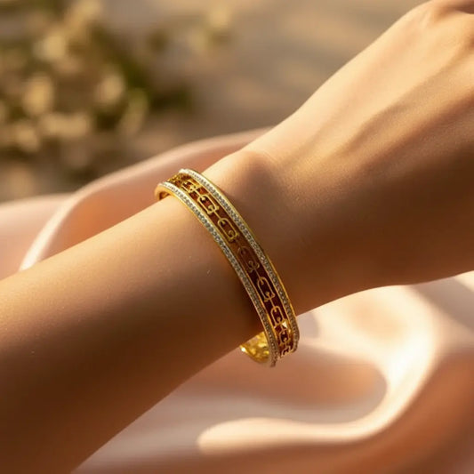 Strength Woven Bangle