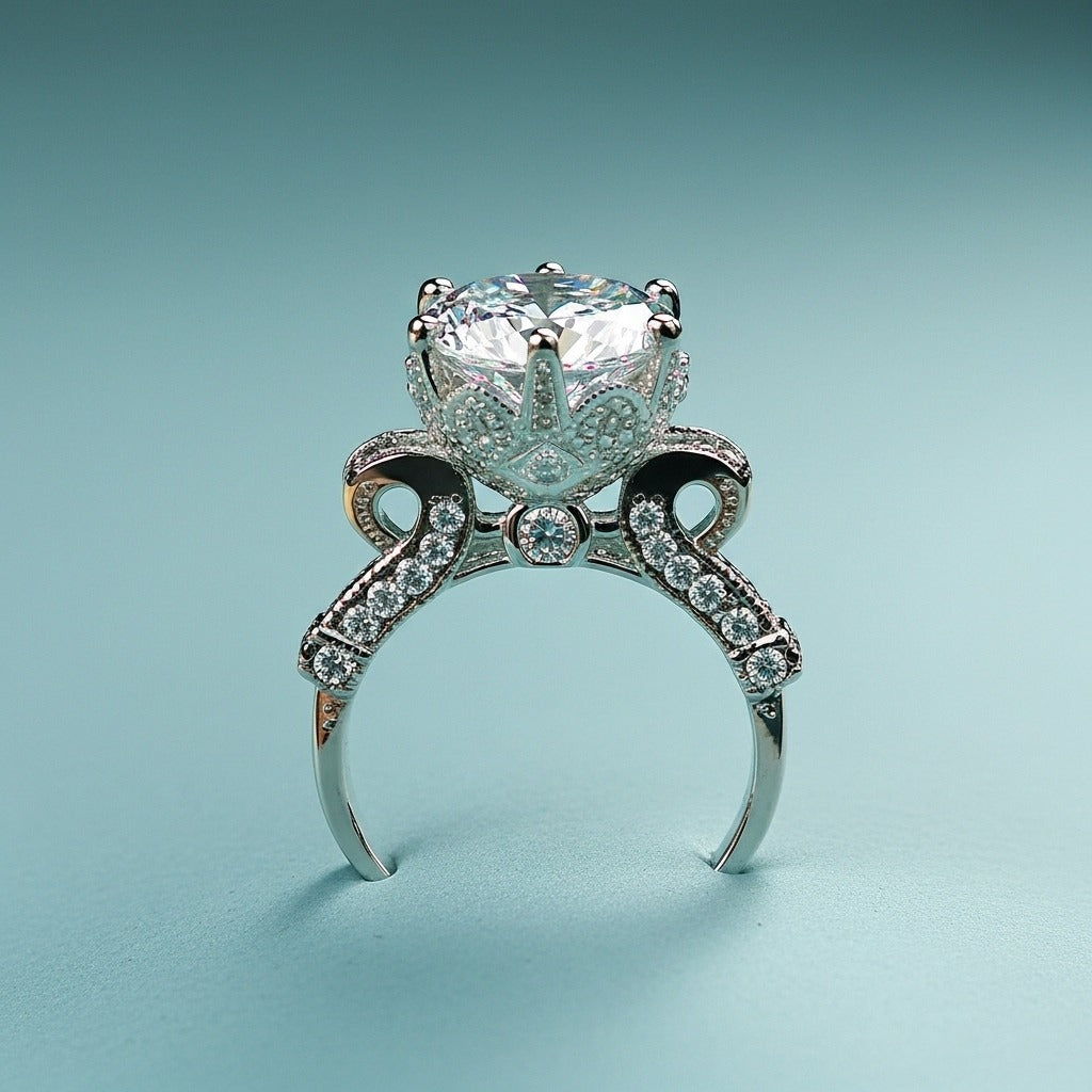 Radiant Solitaire Ring