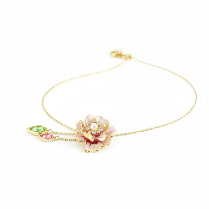 Blossom Drop Charm Necklace