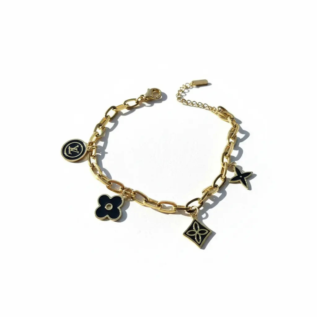 Fearless Charm Statement Bracelet