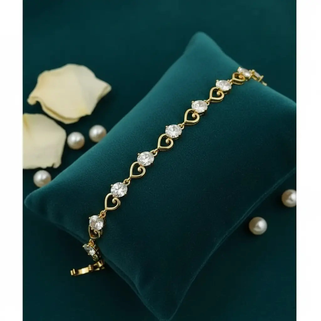 Radiant Heart Bracelet