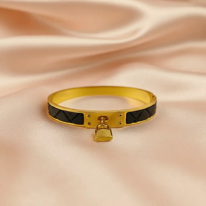 Lock and Rivet Bangle