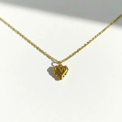 Puffy Heart Necklace