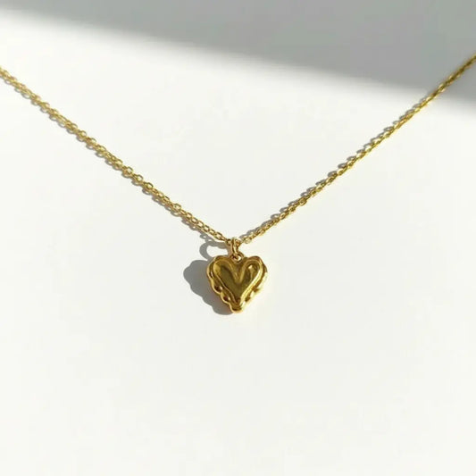 Puffy Heart Necklace
