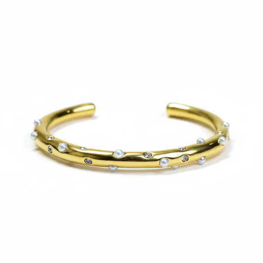 Aurielle Pearl Glow Cuff
