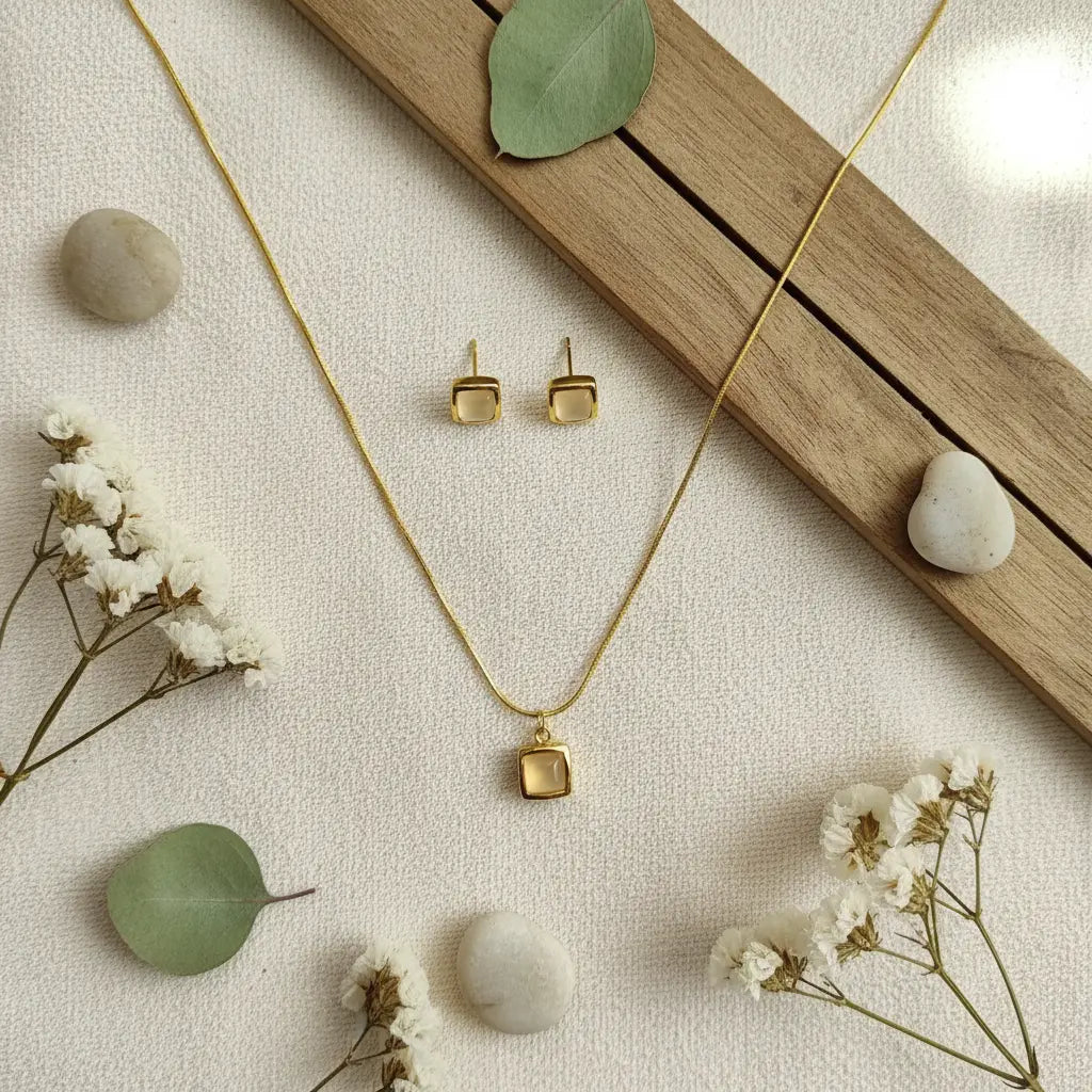 Modern Serenity Pendant Set