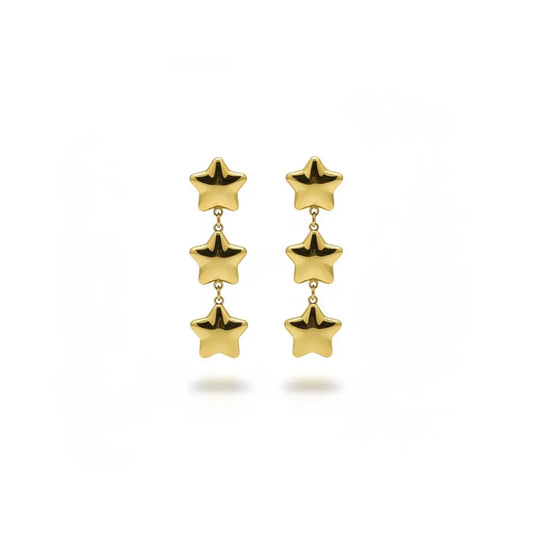Celestial Star Dangle Earrings