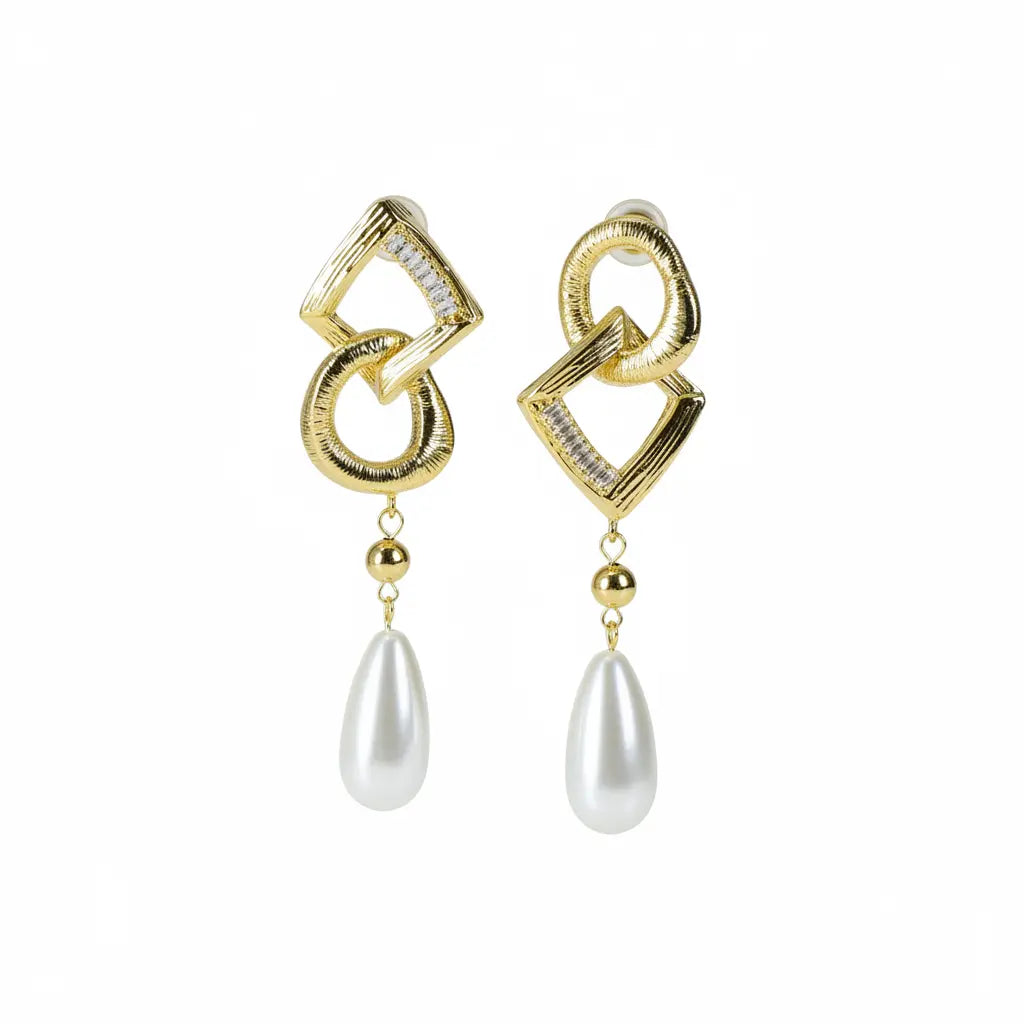 Luxe Pearl Drop Earrings