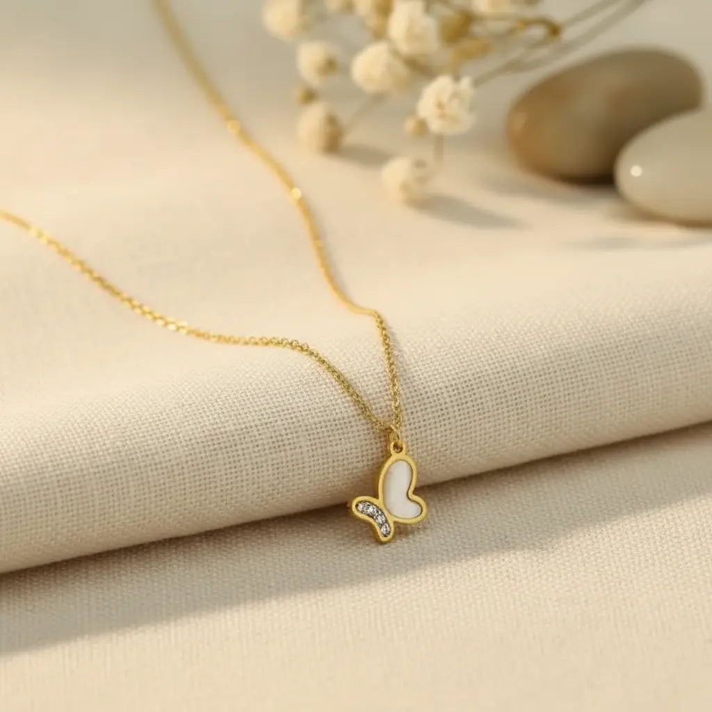 Butterfly Charm Necklace