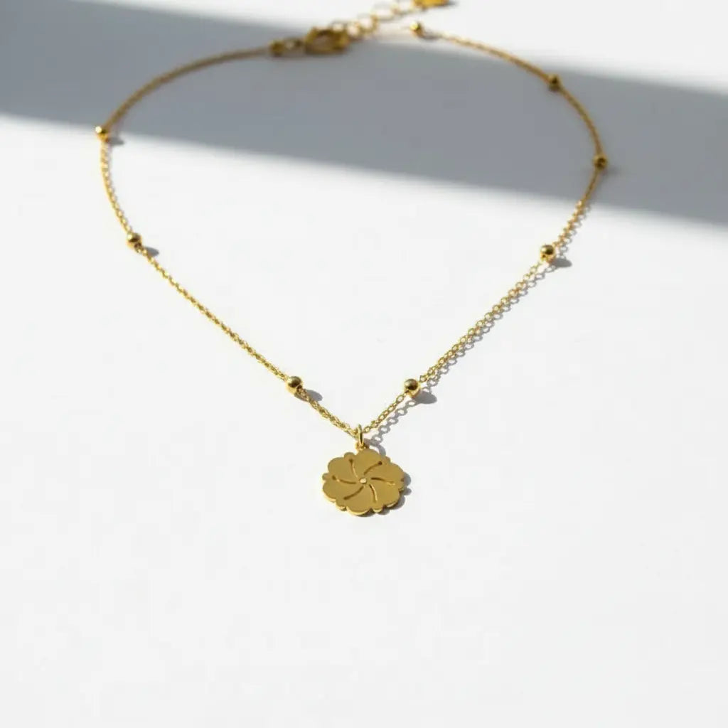 Golden Blossom Necklace