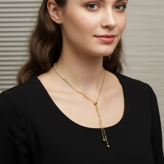 Classic Tennis Choker Necklace