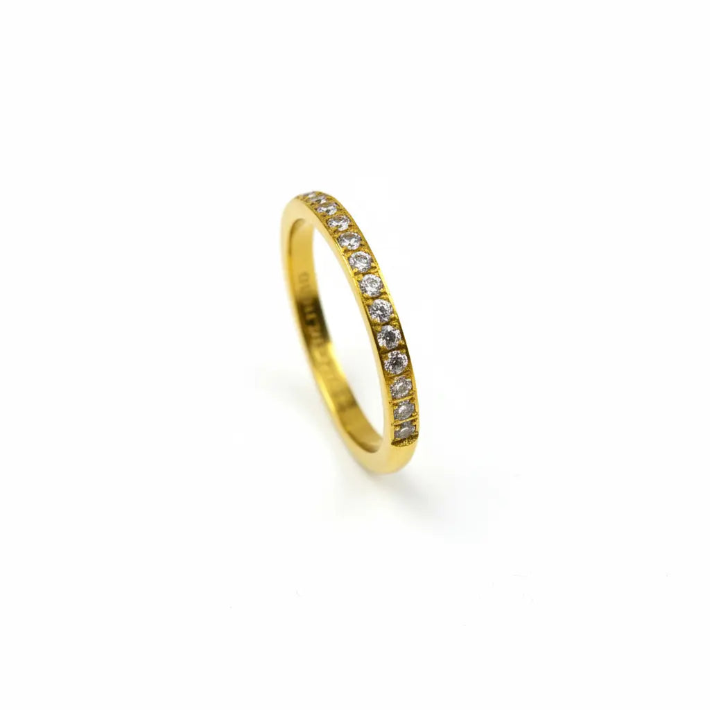 Classic Crystal Band Ring