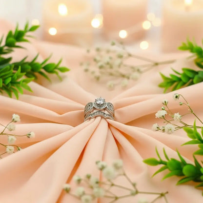 Bridal Duo Ring Set