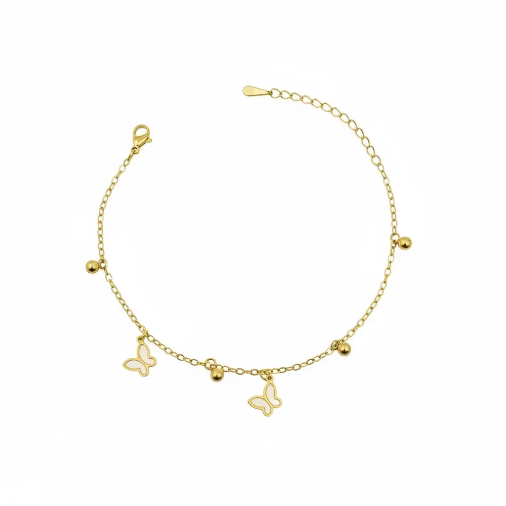 Golden Butterfly Bracelet