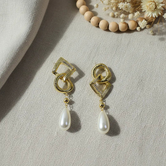 Luxe Pearl Drop Earrings
