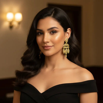 Modern Linear Drop Earrings