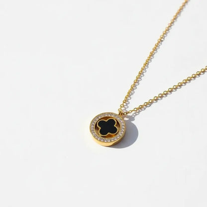 Luck and Elegance Clover Necklace