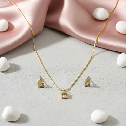 Glimmering Grace Pendant Set