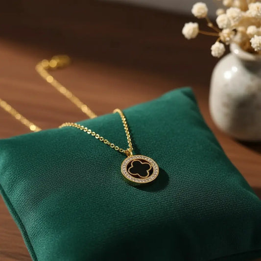 Luck and Elegance Clover Necklace