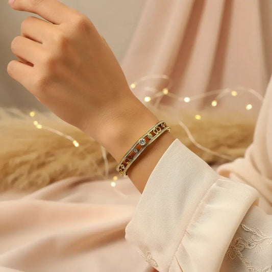 Solitaire Luxe Bangle