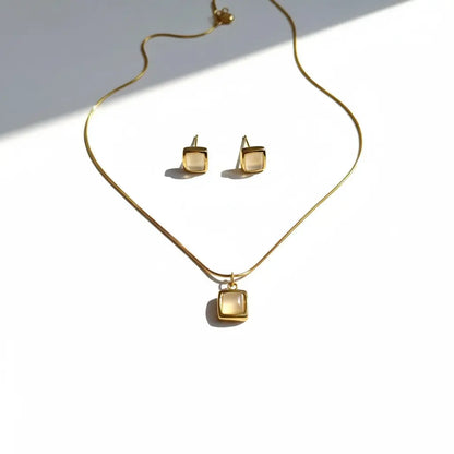 Modern Serenity Pendant Set