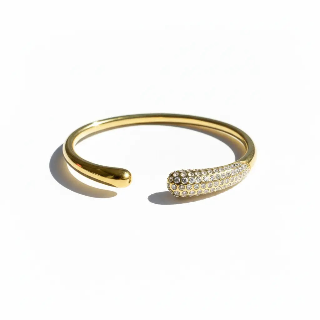 Luminara Pave Curve Cuff