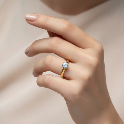 Classic Solitaire Ring