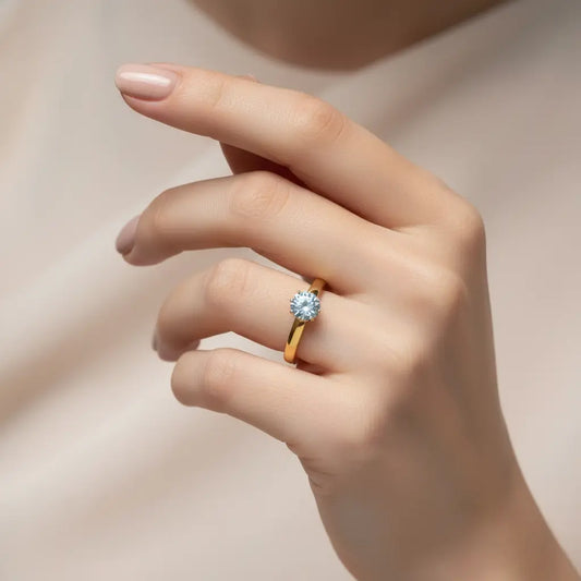 Classic Solitaire Ring