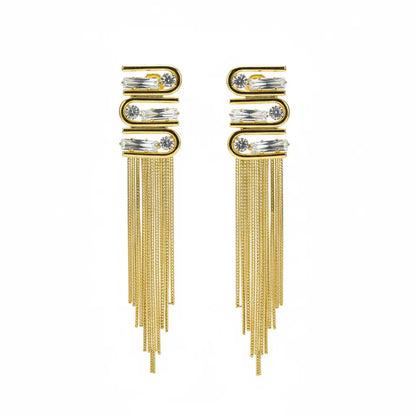 Luxe Tassel Drop Earrings