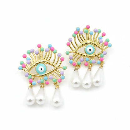 Evil Eye Statement Earrings