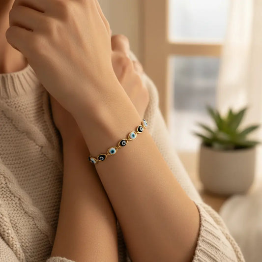 Azure Eye Protective Bracelet