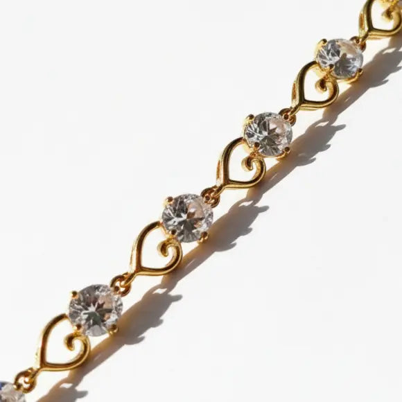 Radiant Heart Bracelet