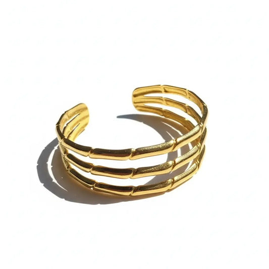 Bamboo Inspired Cuff