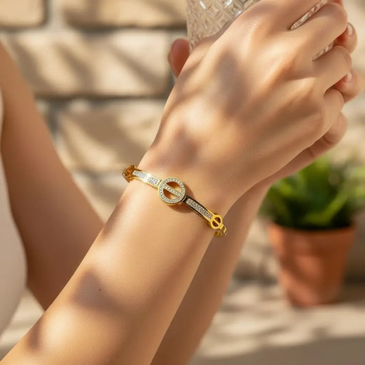Radiant Arc Bangle