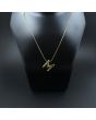 Bold ‘M’ Initial Pendant
