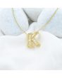 Dazzling Initial 'K' Necklace