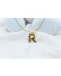 Gemstone Initial ‘R’ Necklace