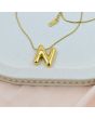 Bold ‘N’ Initial Pendant