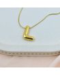 Bold ‘L’ Initial Pendant