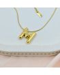 Bold ‘M’ Initial Pendant