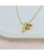 Bold ‘F’ Initial Pendant