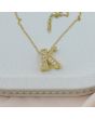 Dazzling Initial 'K' Necklace