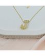 Dazzling Initial 'J' Necklace